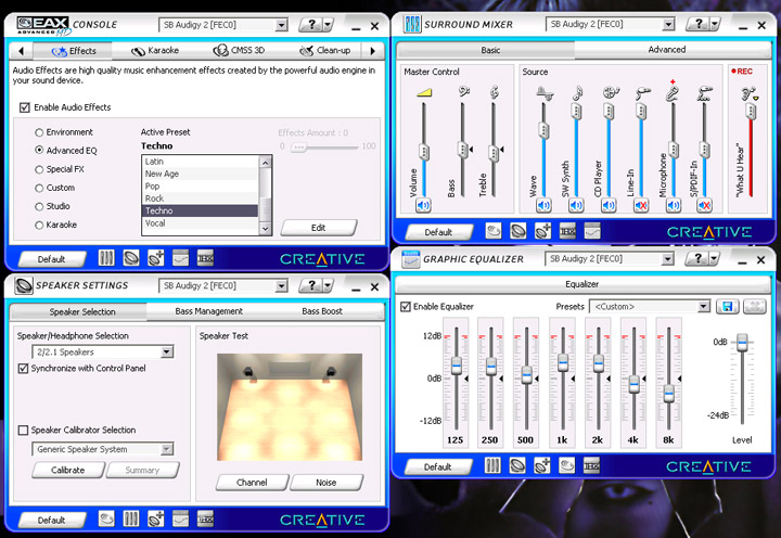 creative audio console download audigy 2 zs driver