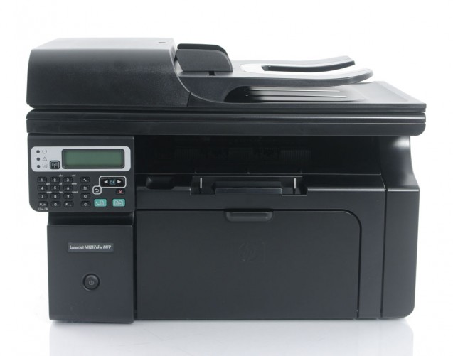 install hp laserjet m1212nf mfp as a network printer